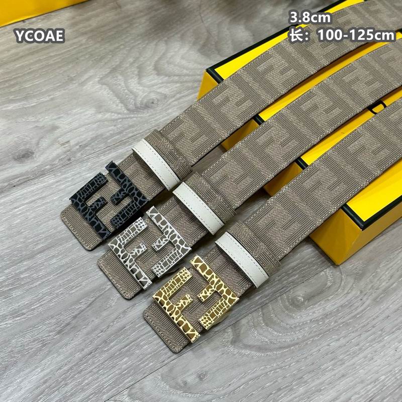 Fendi belt 38mmX100-125cm 8L31